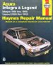 Acura Integra (1986 thru 1989) & Legend (1986 thru 1990)