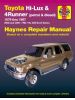 Toyota Hi-Lux & 4 Runner (Diesel) 1979 - 1996