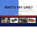 Watts My Line?